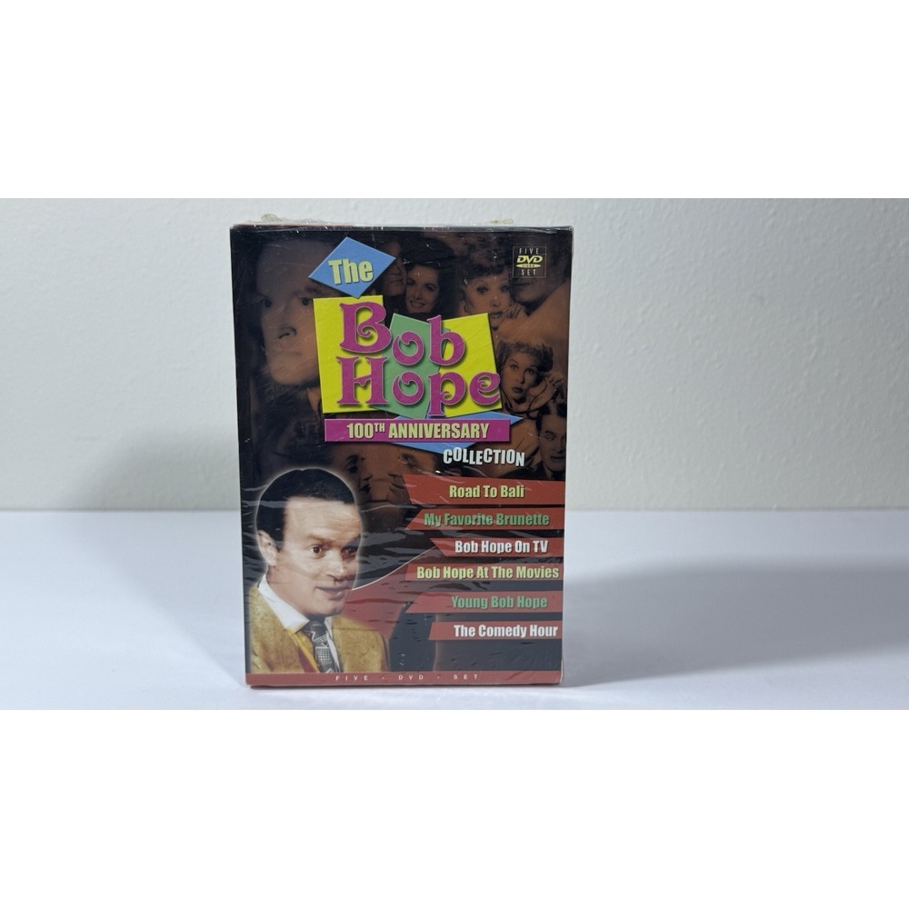 The Bob Hope 100th Anniversary Collection (DVD, 2003, 5-Disc Set) New‎
